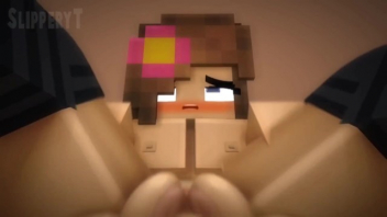 อนิเมะxxx 3D ลองเย็ดผู้หญิงในเกม Minecraft เดินหลงเข้ามาในพื้นที่ต้องโดนแทงหีซะให้เข็ด 7dog เย็ดไปคลึงนมไป โยกควยหลายท่าน้ำแตกออกมาเต็มจอ